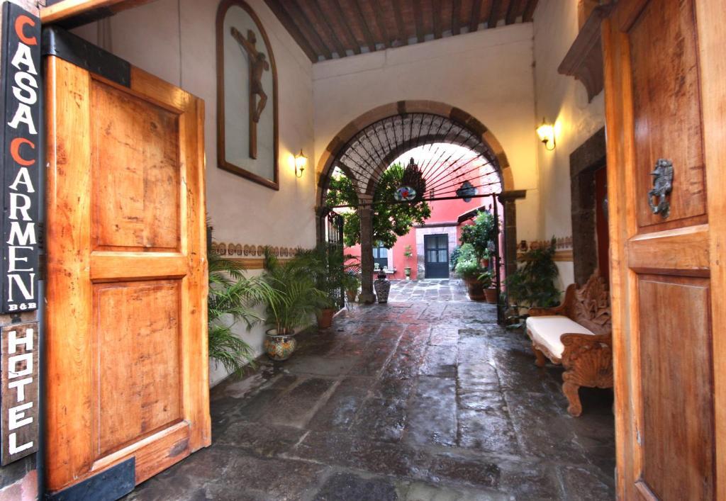 לינה וארוחת בוקר סאן מיגל דה אלנדה Casa Carmen מראה חיצוני תמונה